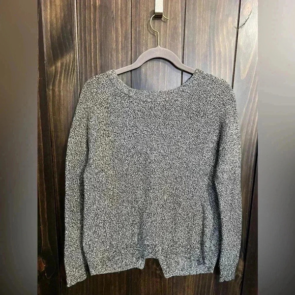 Madewell Province Cross Back Knit Pullover Sweater. Size: Small - Picture 2 of 9
